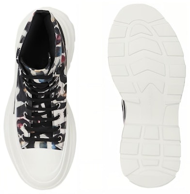 マックイーン トレッド スリック キルトブーツ (水彩グラフィティ) 727384-W4PM1-8916 Purchase マックイーン トレッド スリック キルトブーツ (水彩グラフィティ) 727384-W4PM1-8916