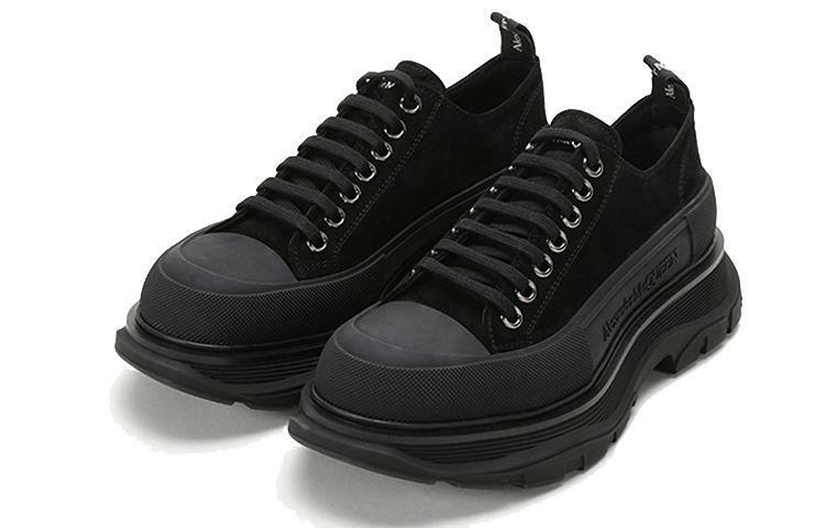 Lookbook Alexander McQueen Tread Slick Sneakers ''Core Zwart'' 627225WHBGU1081
