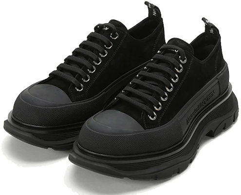 Alexander McQueen Tread Slick Sneakers ''Core Zwart'' 627225WHBGU1081 Lookbook Alexander McQueen Tread Slick Sneakers ''Core Zwart'' 627225WHBGU1081