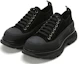 Lookbook Alexander McQueen Tread Slick Sneakers ''Core Zwart'' 627225WHBGU1081