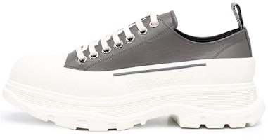 Alexander McQueen Tread Slick Sneakers 'Grey White' 627225WIAG63476 Alexander McQueen Tread Slick Sneakers 'Grey White' 627225WIAG63476