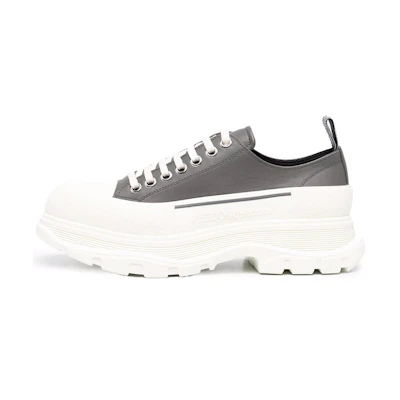 Alexander McQueen Tread Slick Sneakers 'Grey White'
