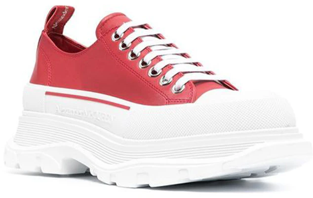 Alexander McQueen Tread Slick Sneaker ''Rot Weiß'' 627225WHZ626593 Lookbook Alexander McQueen Tread Slick Sneaker ''Rot Weiß'' 627225WHZ626593
