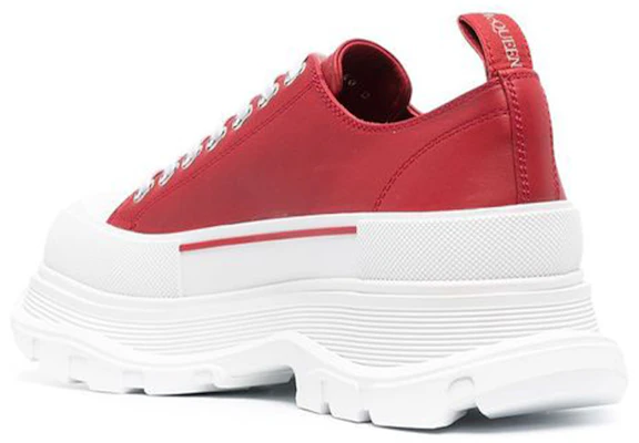 Alexander McQueen Tread Slick Sneaker ''Rot Weiß'' 627225WHZ626593 Shop Alexander McQueen Tread Slick Sneaker ''Rot Weiß'' 627225WHZ626593