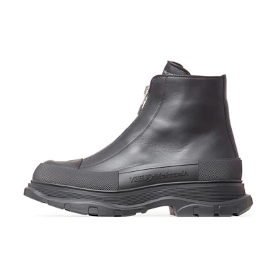 Alexander McQueen Tread Slick Zip Boots 'Black'