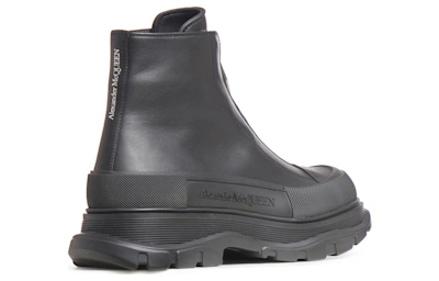 Alexander McQueen Tread Slick Zip Boots 'Black'