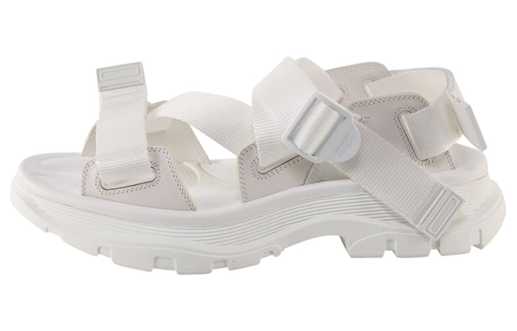 Alexander McQueen Tread Slingback Sandal 'Ivory' 667815W4R559358