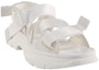 Lookbook Alexander McQueen Tread Slingback Sandal 'Ivory' Wanita 667815W4R559358