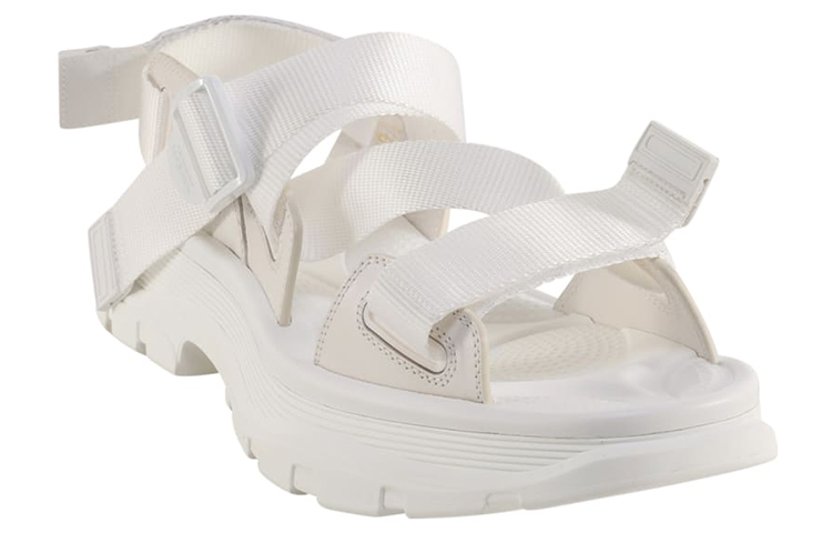 Lookbook Alexander McQueen Tread Slingback Sandalia 'Marfil' 667815W4R559358
