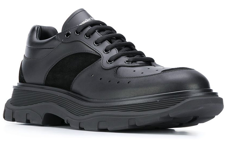 Order 亞歷山大·麥昆 Tread Slick 低幫運動鞋 黑色