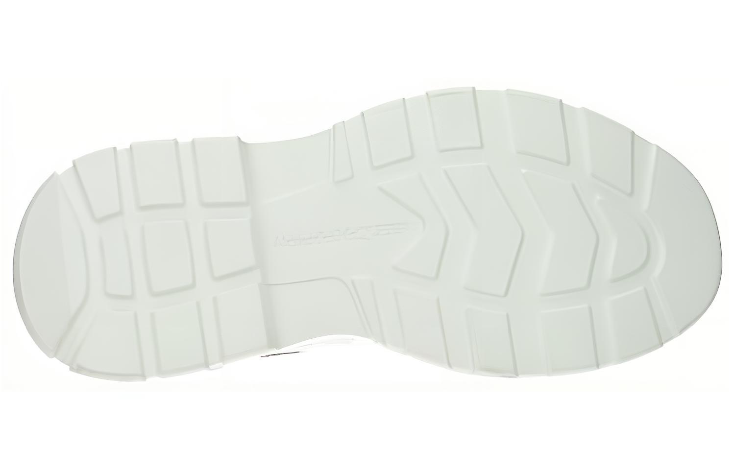 Purchase Alexander McQueen Tread Suede Panel Kulit Sepatu 'Putih' 627222WHRH59071