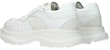 Alexander McQueen Tread Kasut Kulit Suede 'Putih' 627222WHRH59071