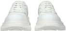 Shop Alexander McQueen Tread Kasut Kulit Suede 'Putih' 627222WHRH59071