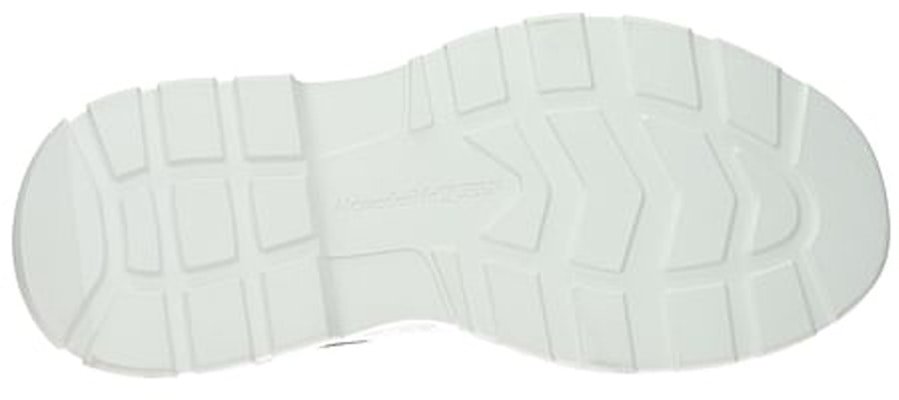 Alexander McQueen Tread Suede-panelled Leather Trainers 'White' 627222WHRH59071 Purchase Alexander McQueen Tread Suede-panelled Leather Trainers 'White' 627222WHRH59071