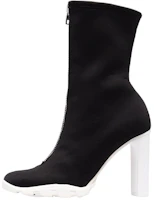 Alexander McQueen Tread Zip Boot 'Black White' 688310W4SQ11053 Alexander McQueen Tread Zip Boot 'Black White' 688310W4SQ11053