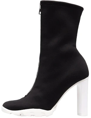 Alexander McQueen Tread Zip Boot 'Hitam Putih' 688310W4SQ11053 Buy Alexander McQueen Tread Zip Boot 'Hitam Putih' 688310W4SQ11053