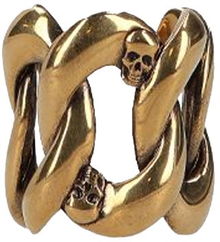 alexander-mc-queen-unisex-antique-gold-tone-brass-ring-couple-style-650457-j160-z0448