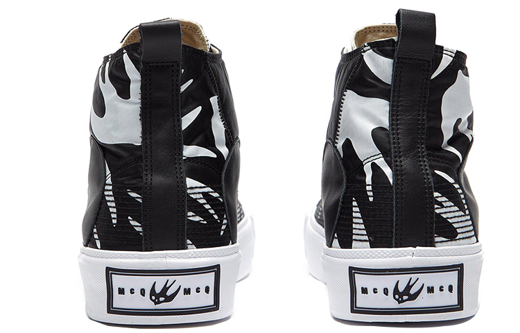 Lookbook アレキサンダー・マックイーン ユニセックス ハイカット カジュアル シューズ ブラック 621913R26921006