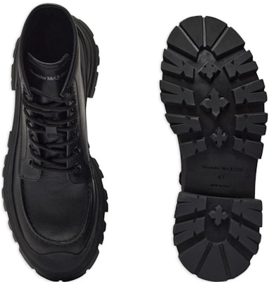 Alexander McQueen Wander Boot 'Black' 758769WHLZ41000 Shop Alexander McQueen Wander Boot 'Black' 758769WHLZ41000