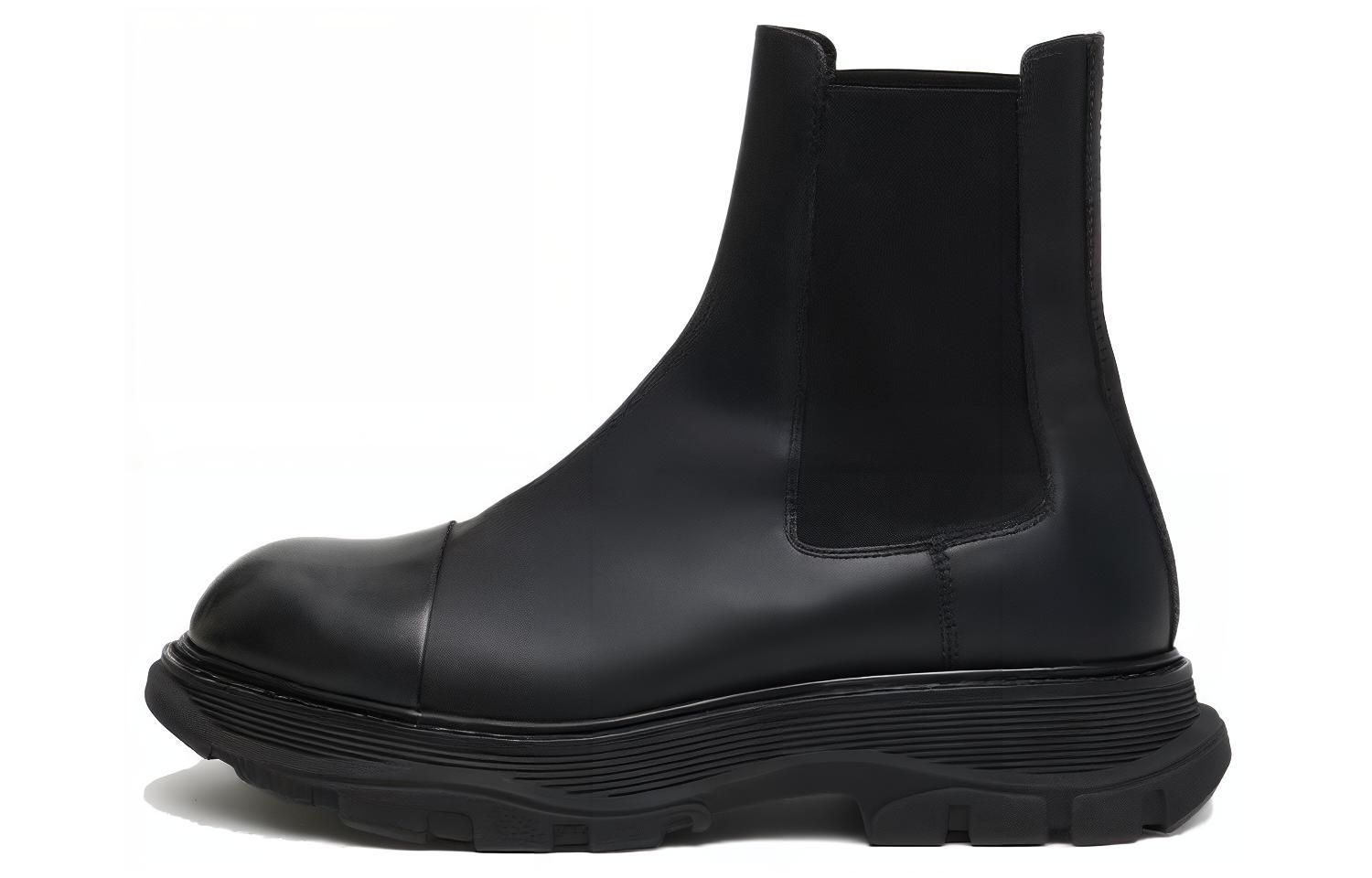 Alexander McQueen Wander Chelsea Ankle Boot 'Black' 777807-WIEQ3-1000