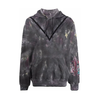 Alexander McQueen Washed Pullover Hoodie Grey 639232-RQT49-1111