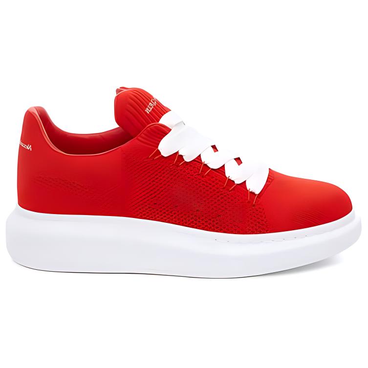 Order Alexander McQueen Sneaker Knit con Suola a Zeppa ''Flame Red'' 553783W4I906418