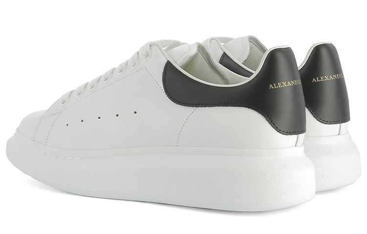 Shop Alexander McQueen Suela Gruesa Baja 'Blanco' 441631-WHGP5-9061