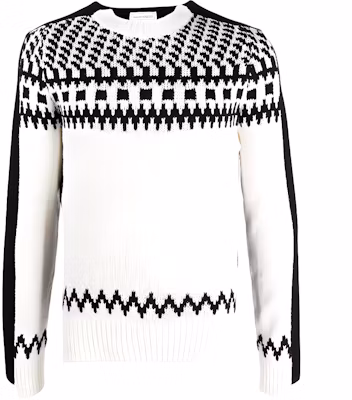Alexander McQueen White Cashmere Knit Crewneck Sweater. 712778Q1XGB9061 Buy Alexander McQueen White Cashmere Knit Crewneck Sweater. 712778Q1XGB9061