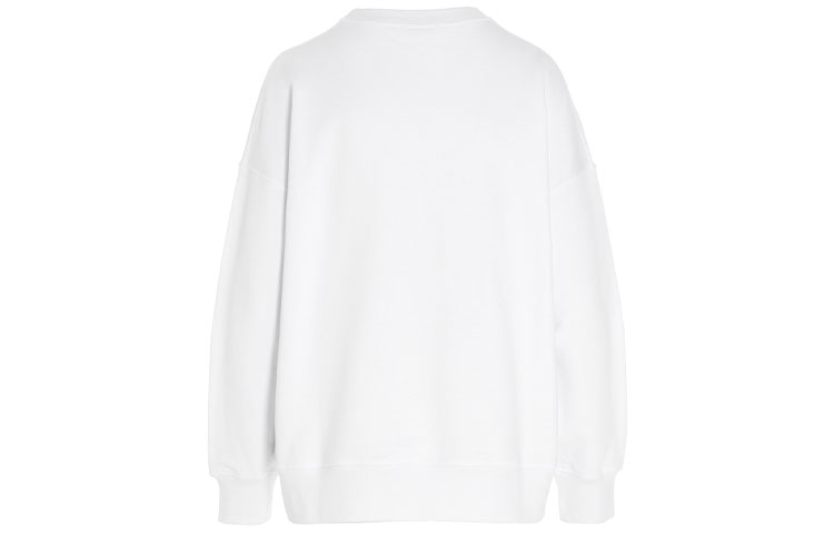 Lookbook Alexander McQueen 白色字母數字印花休閒衛衣 659975-QZADI-0909