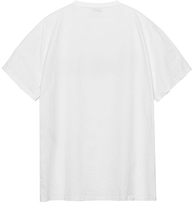 Alexander McQueen White Letter Print Crewneck Regular Fit T-Shirt. 622104-QPZ57-0900 Lookbook Alexander McQueen White Letter Print Crewneck Regular Fit T-Shirt. 622104-QPZ57-0900