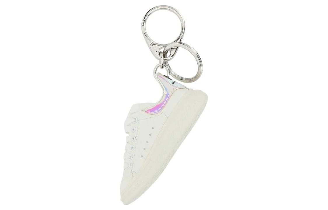 Lookbook Alexander McQueen 白色簡約時尚男士鑰匙圈 6092031AAMI9081