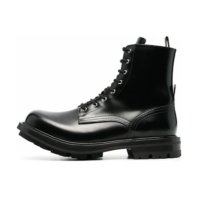 Alexander McQueen Worker Boot 'Black'