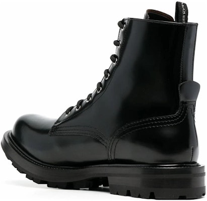 亞歷山大·麥昆 馬丁靴 亮黑 Shop 亞歷山大·麥昆 馬丁靴 亮黑