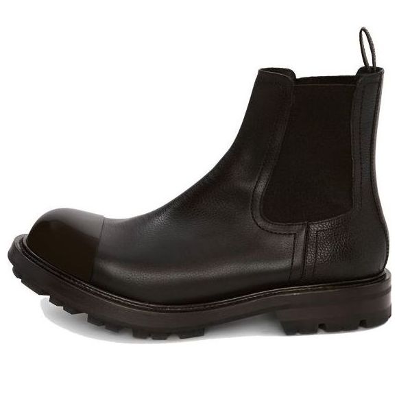 Alexander McQueen Worker Chelsea Boot 'Black' 667911-WHSZ4-1000