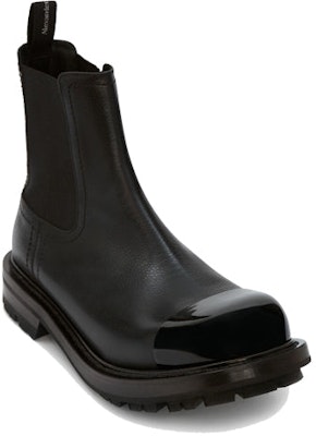 Alexander McQueen 亞歷山大·麥昆 英倫蘇格蘭皮革耐磨防滑 高筒切爾西靴 黑色 Lookbook Alexander McQueen 亞歷山大·麥昆 英倫蘇格蘭皮革耐磨防滑 高筒切爾西靴 黑色