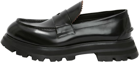 Alexander McQueen Worker Moccasins 'Black' 664618WHZ801000 Alexander McQueen Worker Moccasins 'Black' 664618WHZ801000