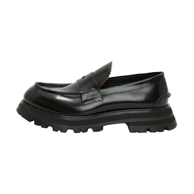 Alexander McQueen Worker Moccasins 'Black'