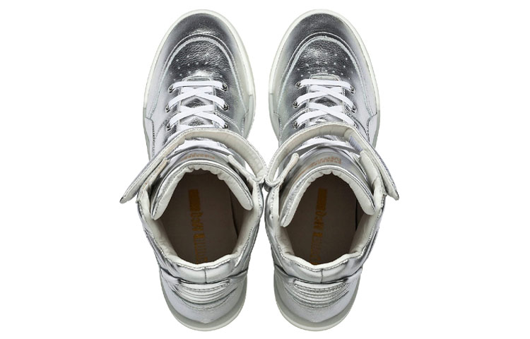 Shop アレキサンダー・マックイーン×プーマ ムーブ MID "メタリックシルバー" 361673-01