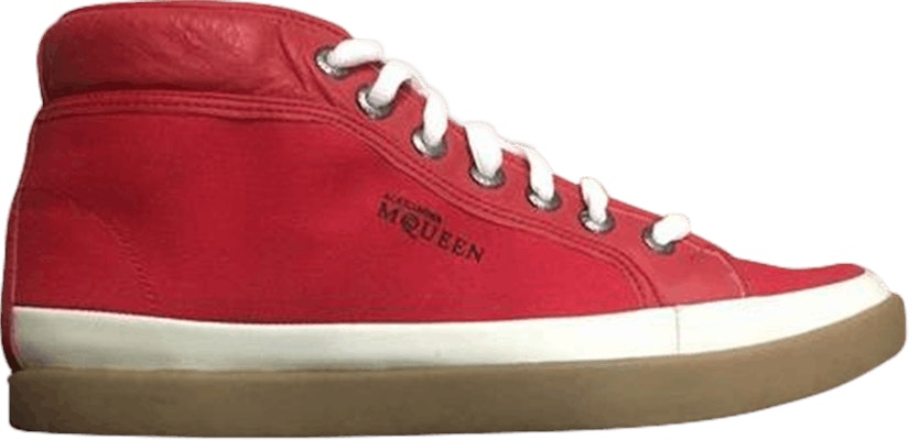 Women Alexander McQueen x Puma Rabble Mid Red 354833 03