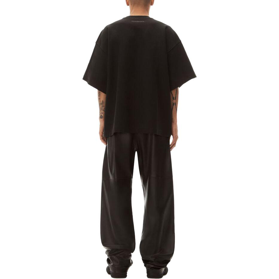 Alexander Wang  Black Crewneck Graphic T-Shirt 6CC3231009-001 圖 5