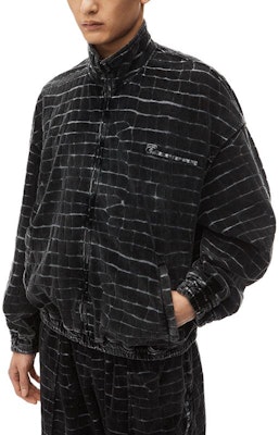 Alexander Wang Jaket Lengan Panjang Zip Bertekstur Buaya dalam Warna Lada. 6CC3242042095A Purchase Alexander Wang Jaket Lengan Panjang Zip Bertekstur Buaya dalam Warna Lada. 6CC3242042095A