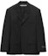 Order Alexander Wang Blazer Suelto de Manga Larga y Cuello en V Color Sólido 6WC3232010-001