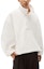 Purchase Alexander Wang White Pullover Jacket with Solid Letter Print and High Collar. 6WC3232011-100