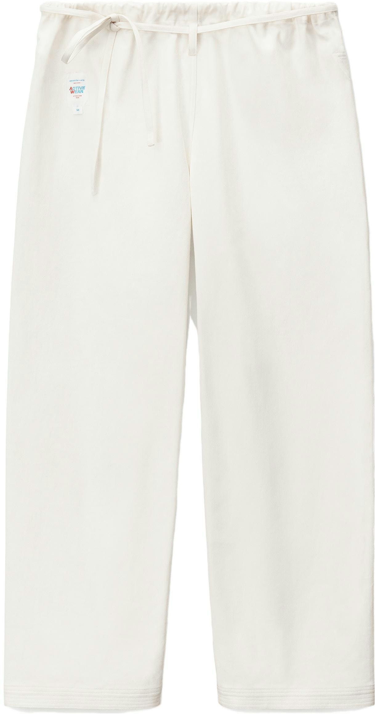 alexander-wang-white-solid-color-loose-fit-casual-pants-6-wc-3234022-100
