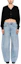 Lookbook Alexander Wang Wide-Leg Denim Jeans with Belt Loops Blue. 4DC2244264-486