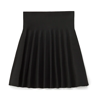 Alexander Wang A-line Mini Pleated Casual Skirt Black 1KC1205036-001