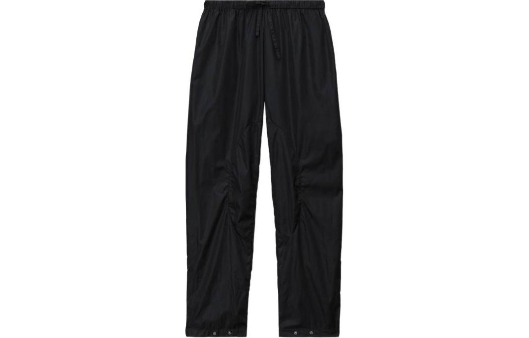 Order 亞歷山大王男女黑色尼龍運動休閒長褲 UWC1244092-001