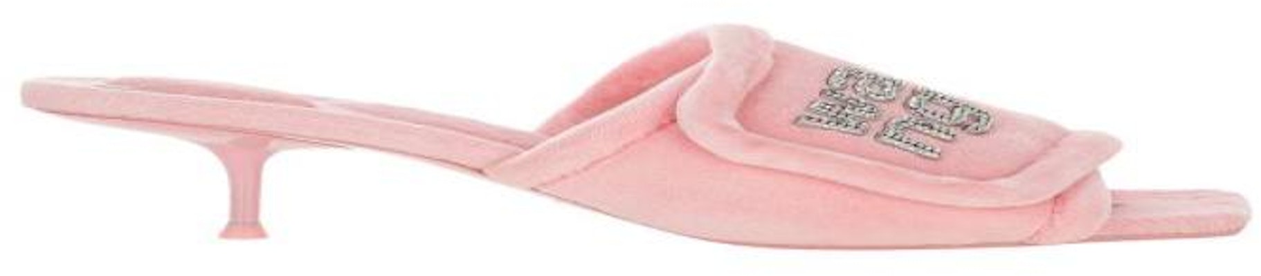 Sandal Logo Kristal Velour Alexander Wang Balenciaga Jessie 'Pink' 30321S010V689 Buy Sandal Logo Kristal Velour Alexander Wang Balenciaga Jessie 'Pink' 30321S010V689