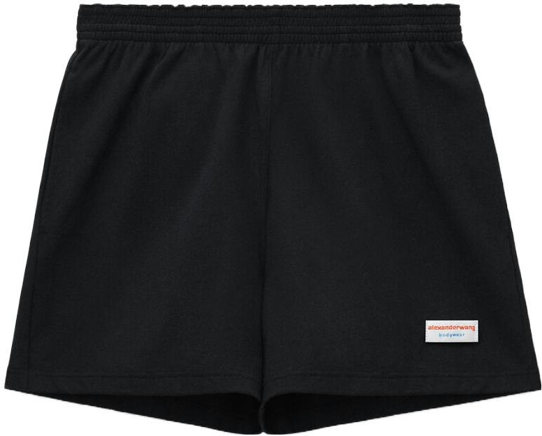 alexander-wang-black-label-casual-elastic-straight-fit-shorts-unisex-ucc-2234074-001