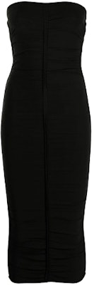 Alexander Wang 黑色無肩帶無袖迷你洋裝附字母肩帶 1KC1226024-001 Order Alexander Wang 黑色無肩帶無袖迷你洋裝附字母肩帶 1KC1226024-001